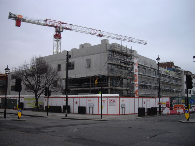 Building work at Pimlico Academy Lupus Street
